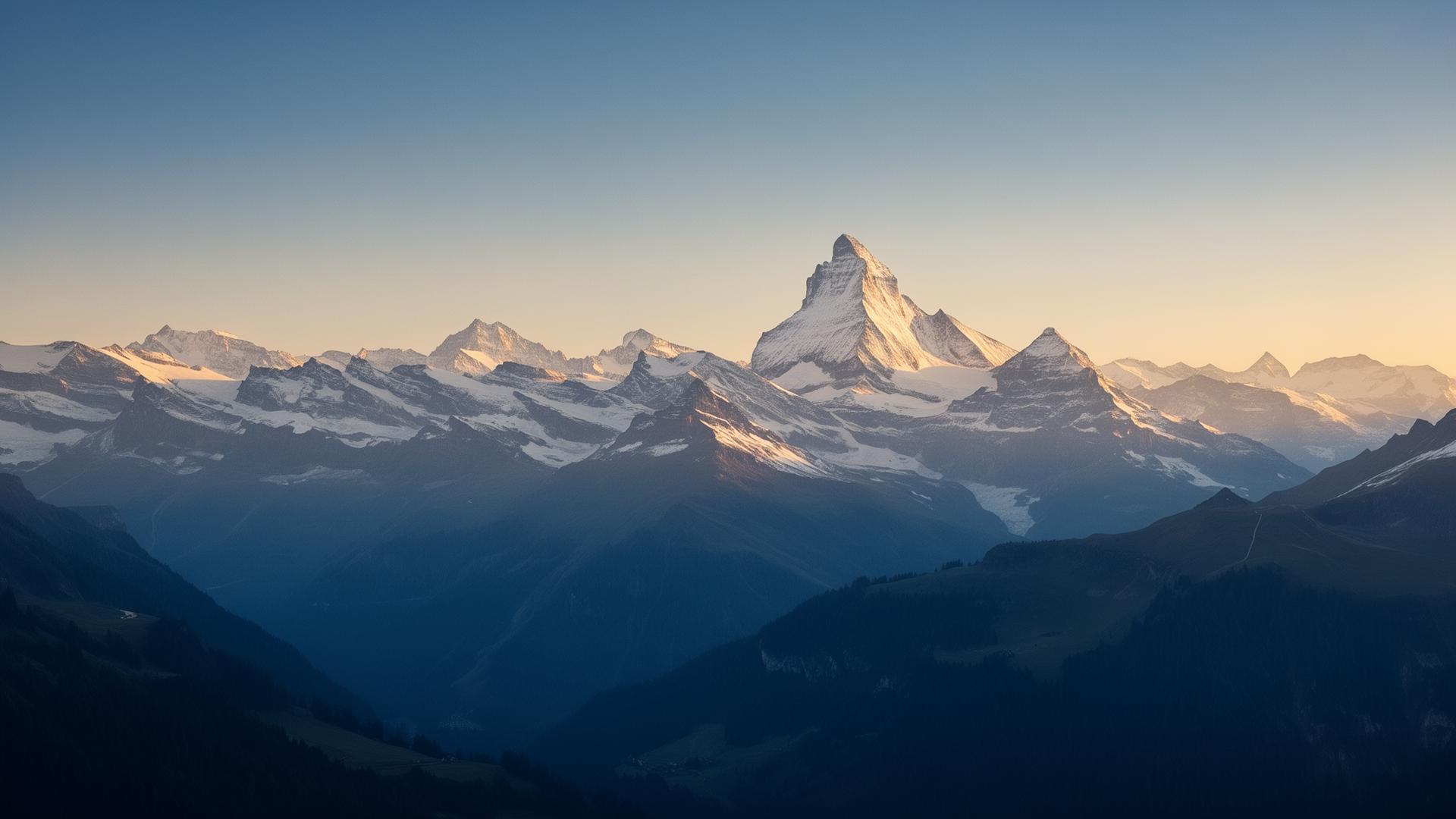 Washed-out mountain range above Jura Capital consultants