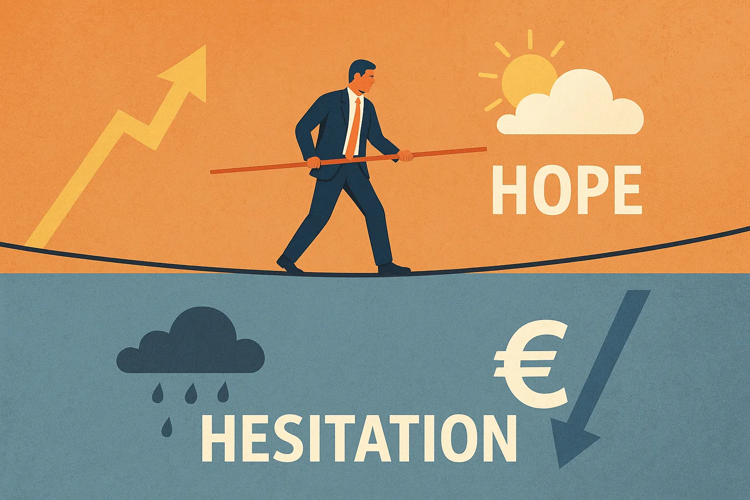 Markets Walk the Line Between Hope and Hesitation - at Home and Abroad