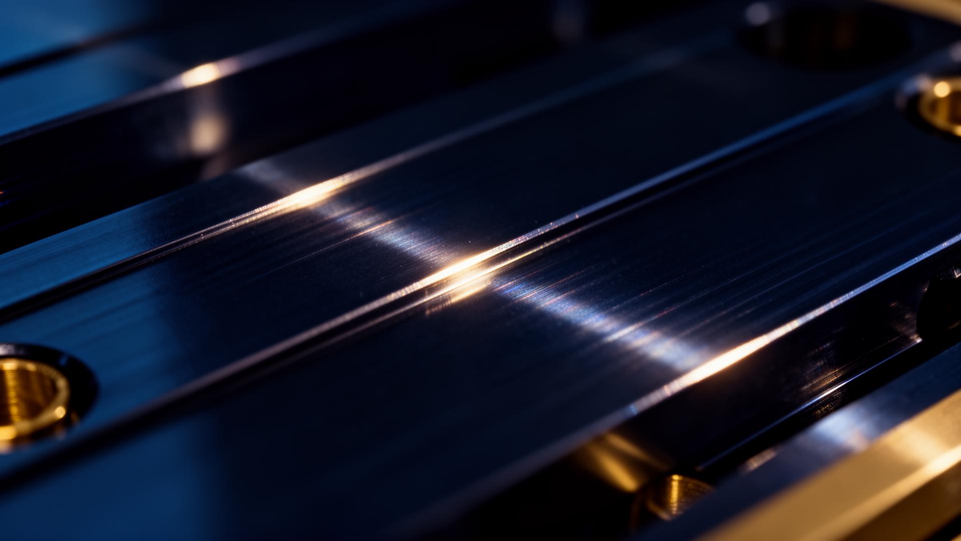 Macro view of a precision-machined surface representing institutional finance