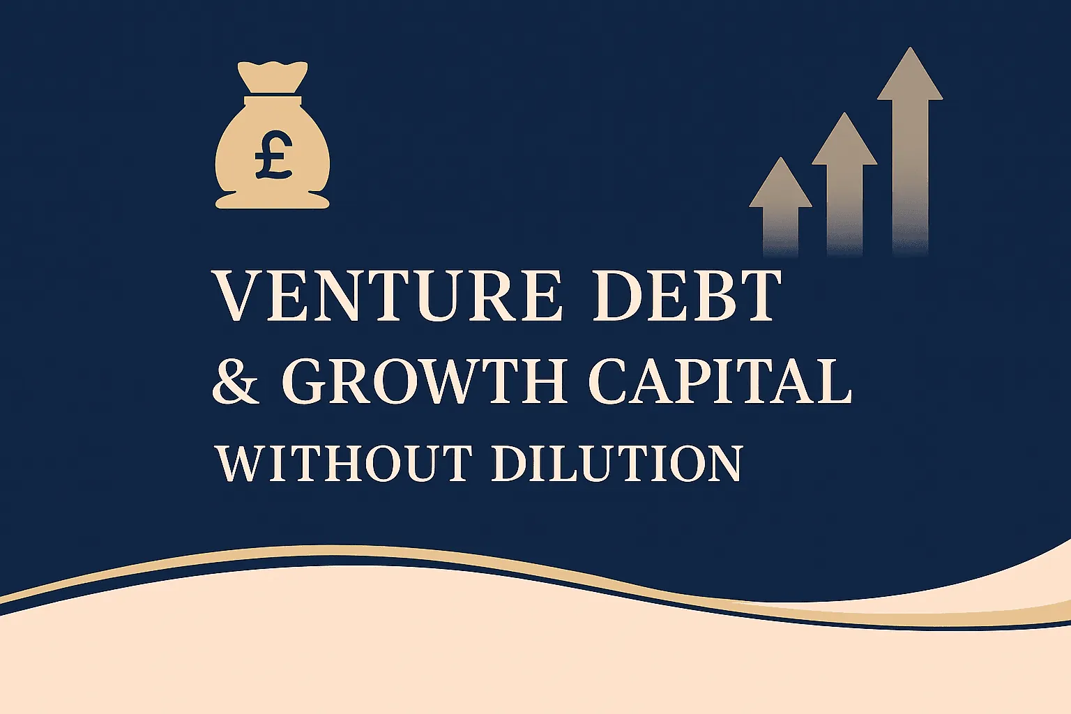 Venture Debt & Growth Capital Without Dilution: A Definitive Guide for UHNW Investors