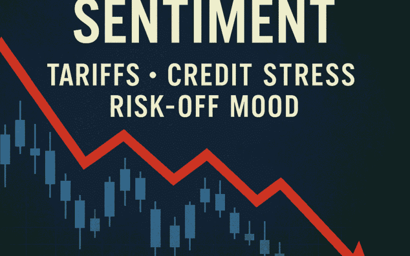 Global Market Sentiment: Tariffs, Credit Stress & Risk-Off Mood