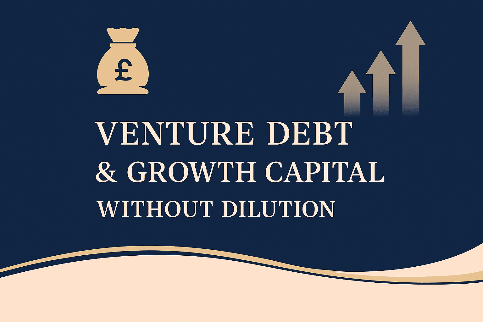 Venture Debt & Growth Capital Without Dilution: A Definitive Guide for UHNW Investors